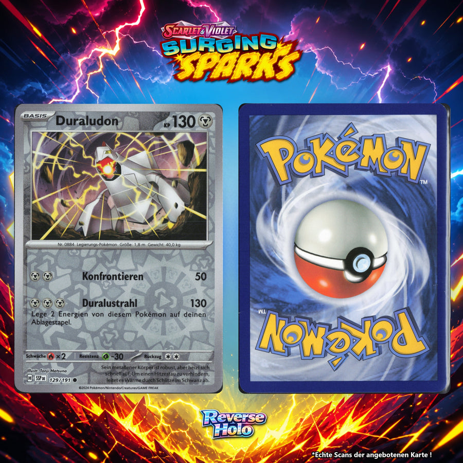 Duraludon Reverse Holo Energy-Pattern SSP 129/191