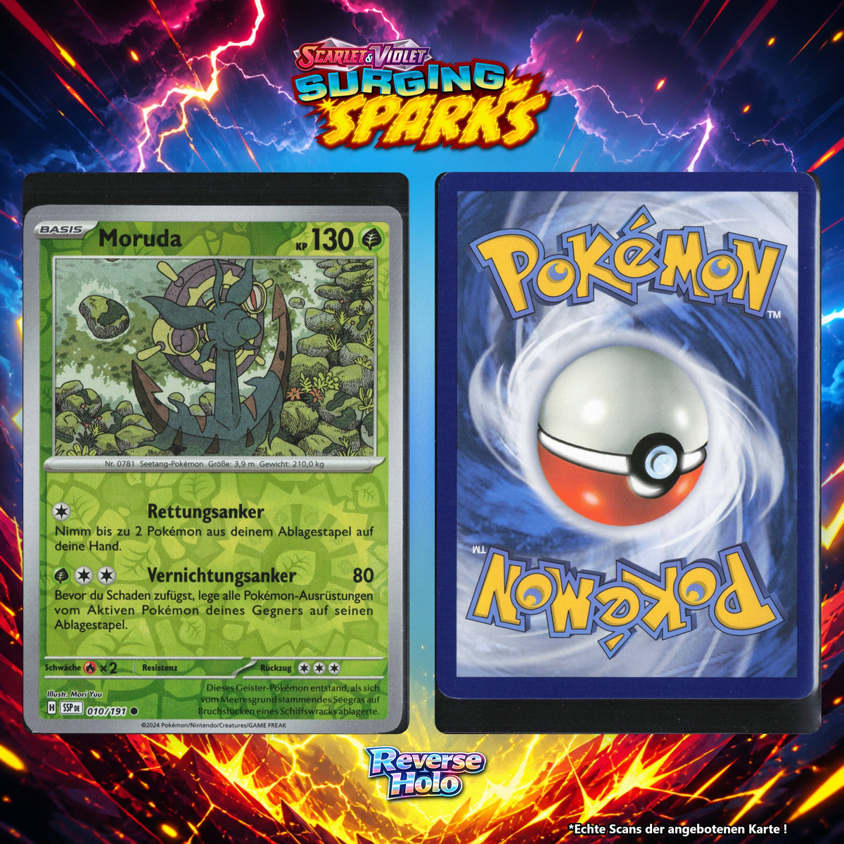 Moruda Reverse Holo Energy-Pattern SSP 10/191