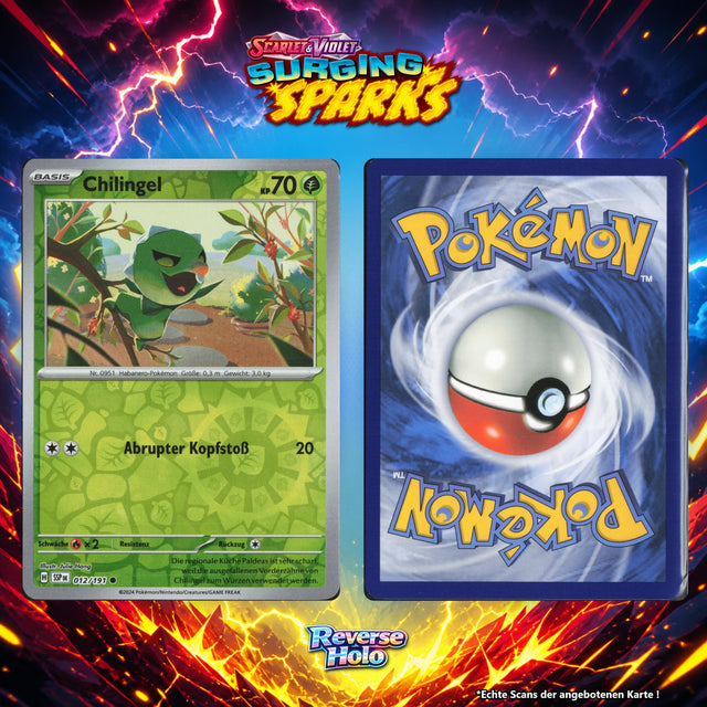 Chilingel Reverse Holo Energy-Pattern SSP 12/191
