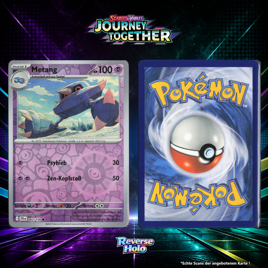 Metang Reverse Holo Energy-Pattern JTG 62/159