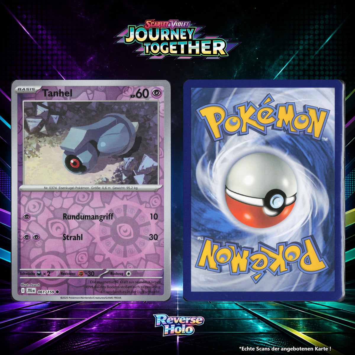 Tanhel Reverse Holo Energy-Pattern JTG 61/159