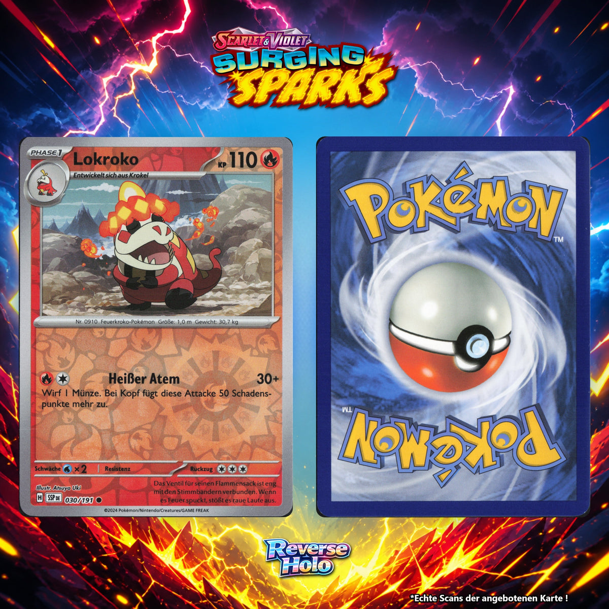 Lokroko Reverse Holo Energy-Pattern SSP 30/191