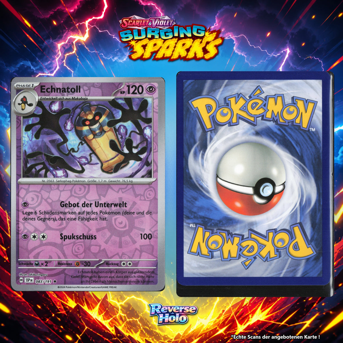 Echnatoll Reverse Holo Energy-Pattern SSP 83/191