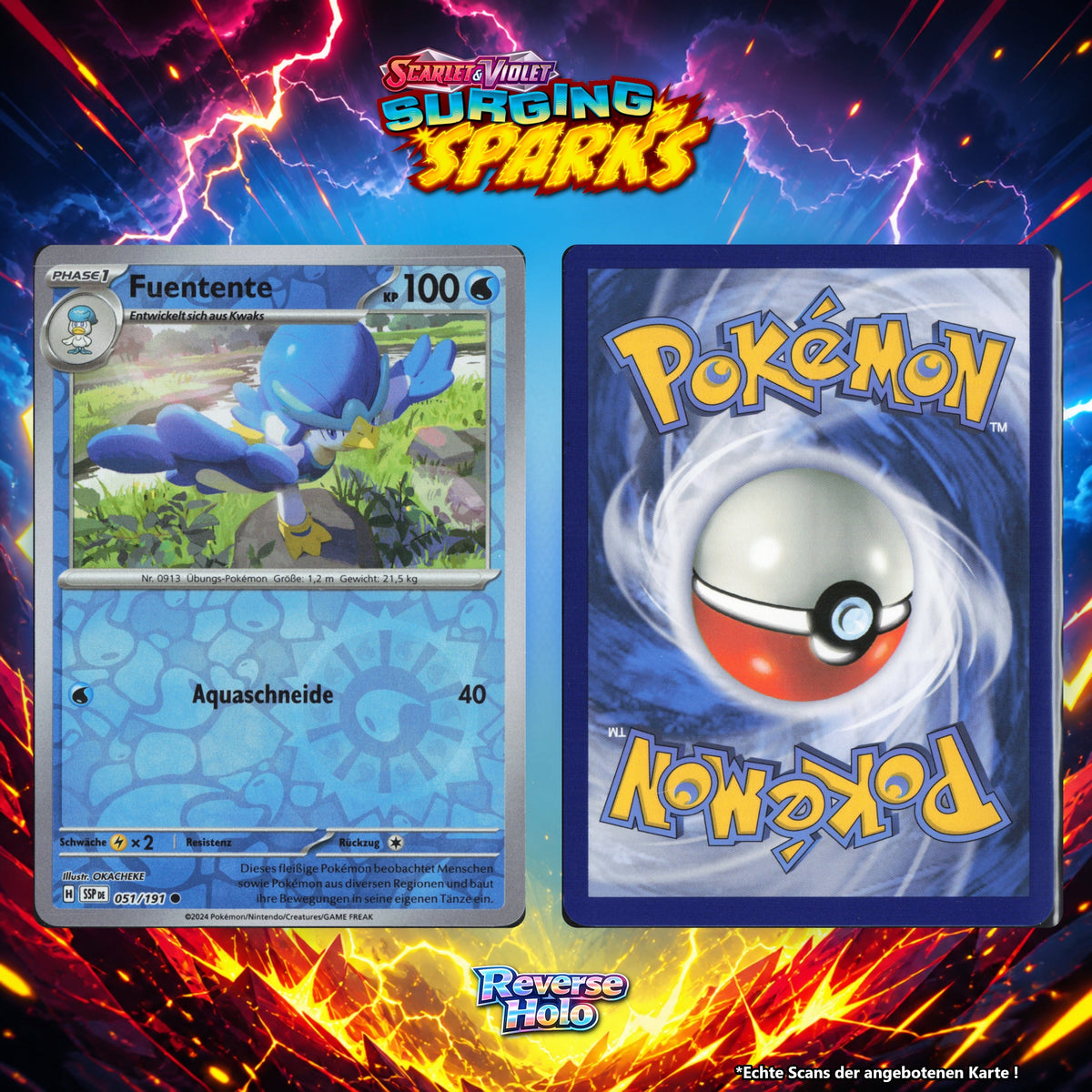 Fuentente Reverse Holo Energy-Pattern SSP 51/191