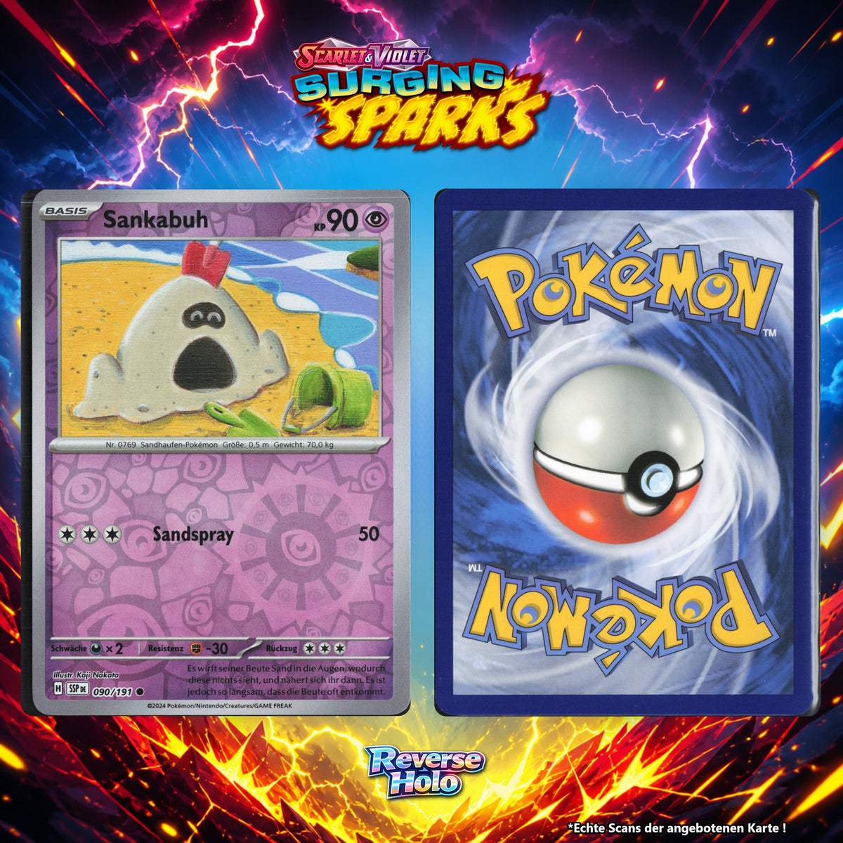 Sankabuh Reverse Holo Energy-Pattern SSP 90/191