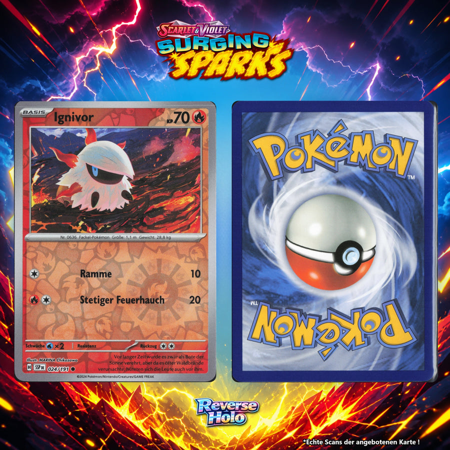 Ignivor Reverse Holo Energy-Pattern SSP 24/191
