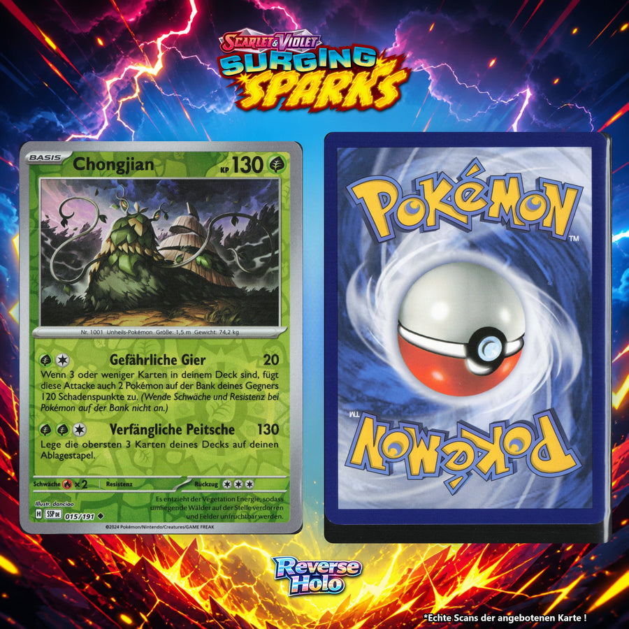 Chongjian Reverse Holo Energy-Pattern SSP 15/191