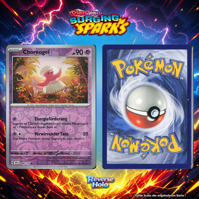 Choreogel Reverse Holo Energy-Pattern SSP 89/191
