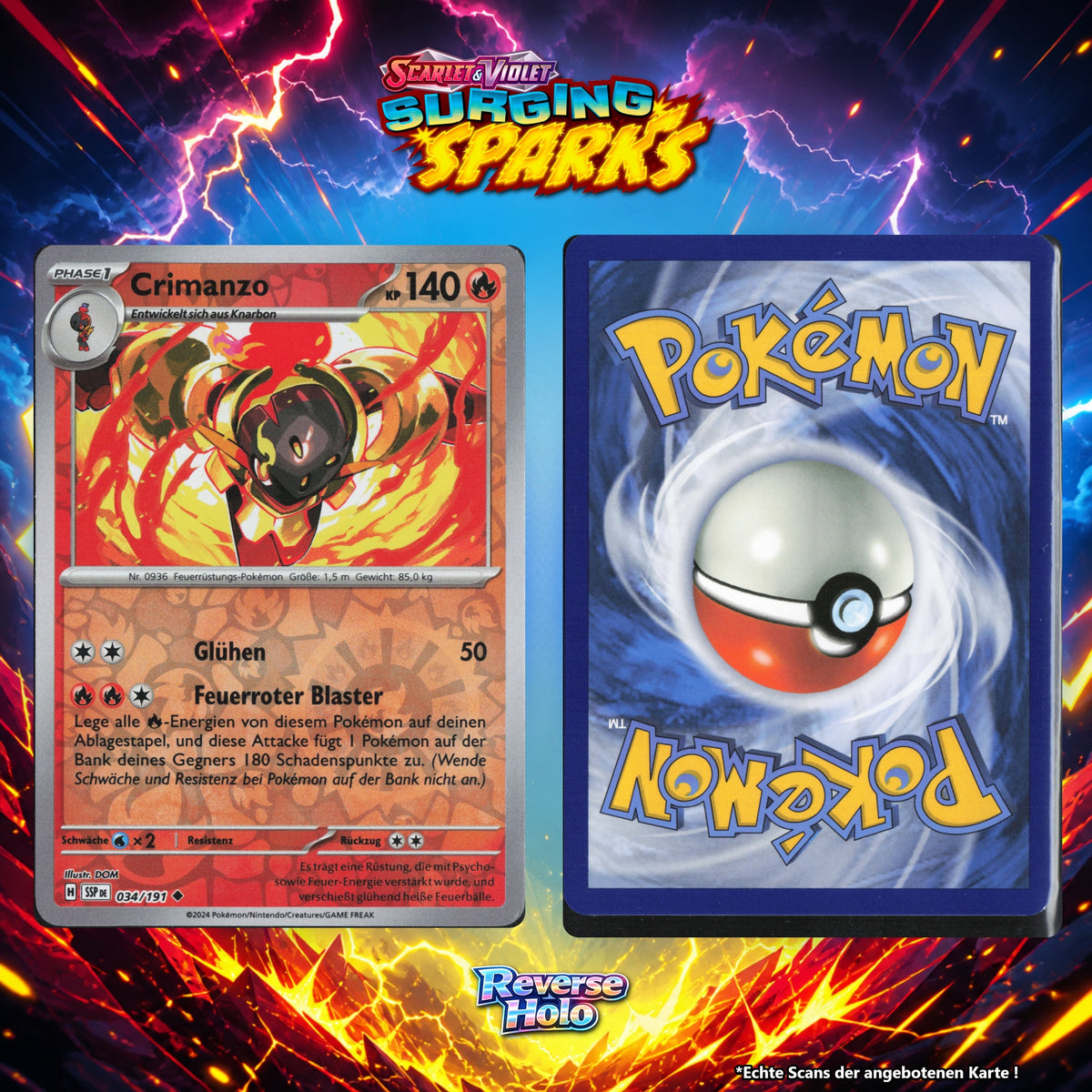Crimanzo Reverse Holo Energy-Pattern SSP 34/191
