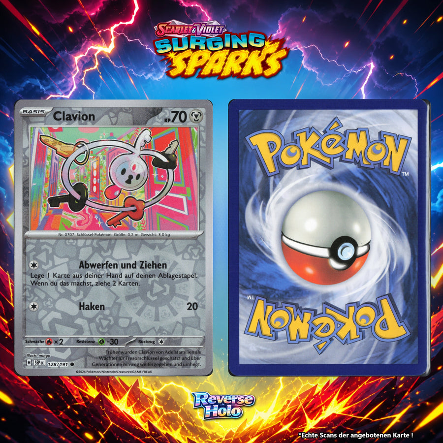 Clavion Reverse Holo Energy-Pattern SSP 128/191