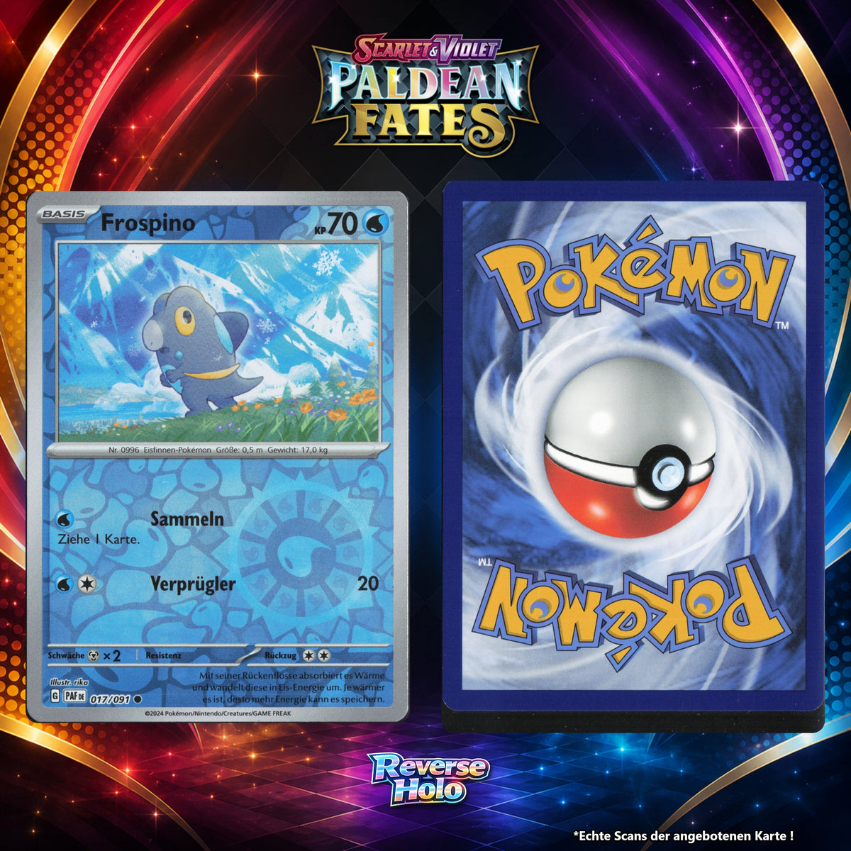 Frospino Reverse Holo Energy-Pattern PAF 17/91