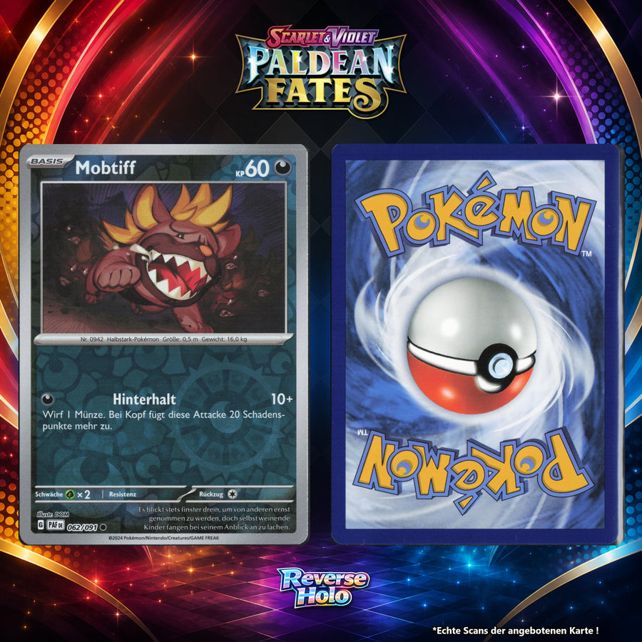 Mobtiff Reverse Holo Energy-Pattern PAF 62/91