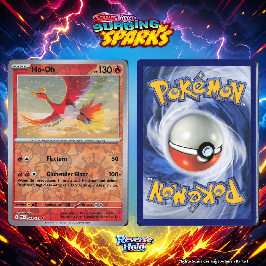 Ho Oh Reverse Holo Energy-Pattern SSP 19/191