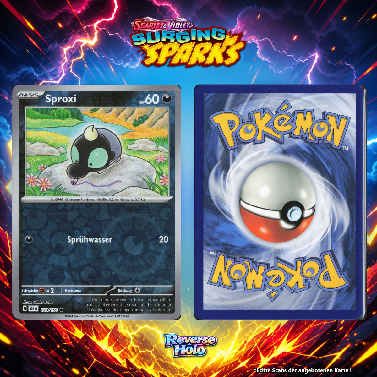 Sproxi Reverse Holo Energy-Pattern SSP 120/191
