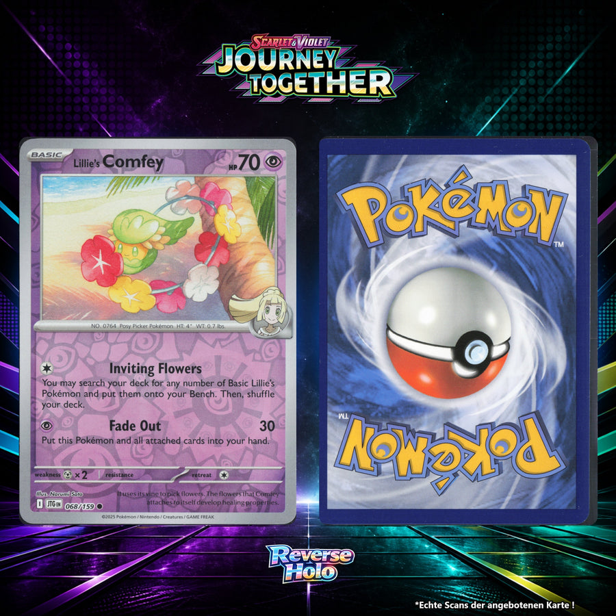 Lillys Curelei Reverse Holo Energy-Pattern JTG 68/159
