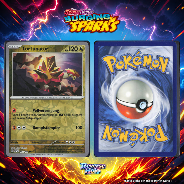 Tortunator Reverse Holo Energy-Pattern SSP 137/191