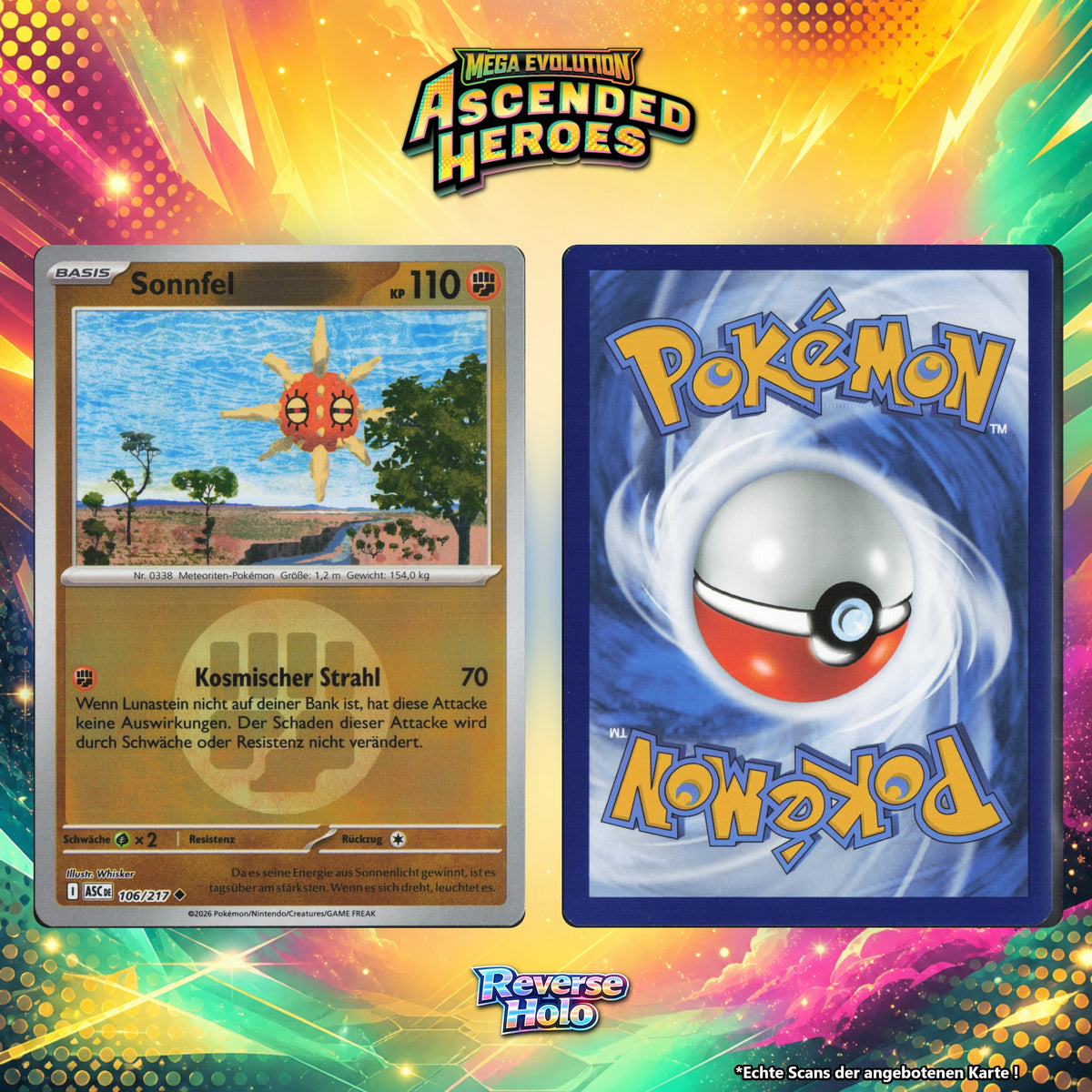 Sonnfel Reverse Holo Energy-Pattern ASC 106/217