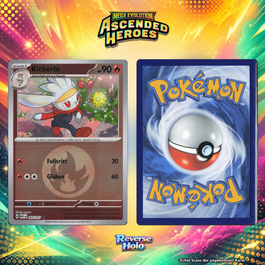 Kickerlo Reverse Holo Energy-Pattern ASC 37/217