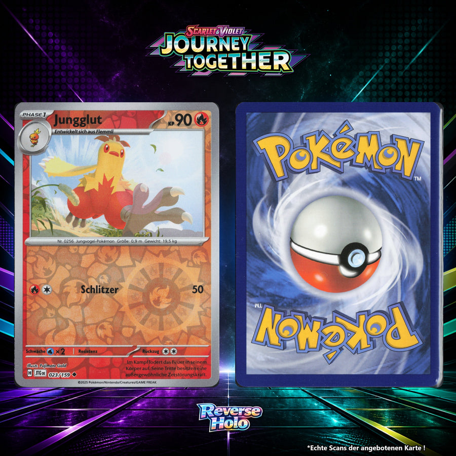 Jungglut Reverse Holo Energy-Pattern JTG 23/159