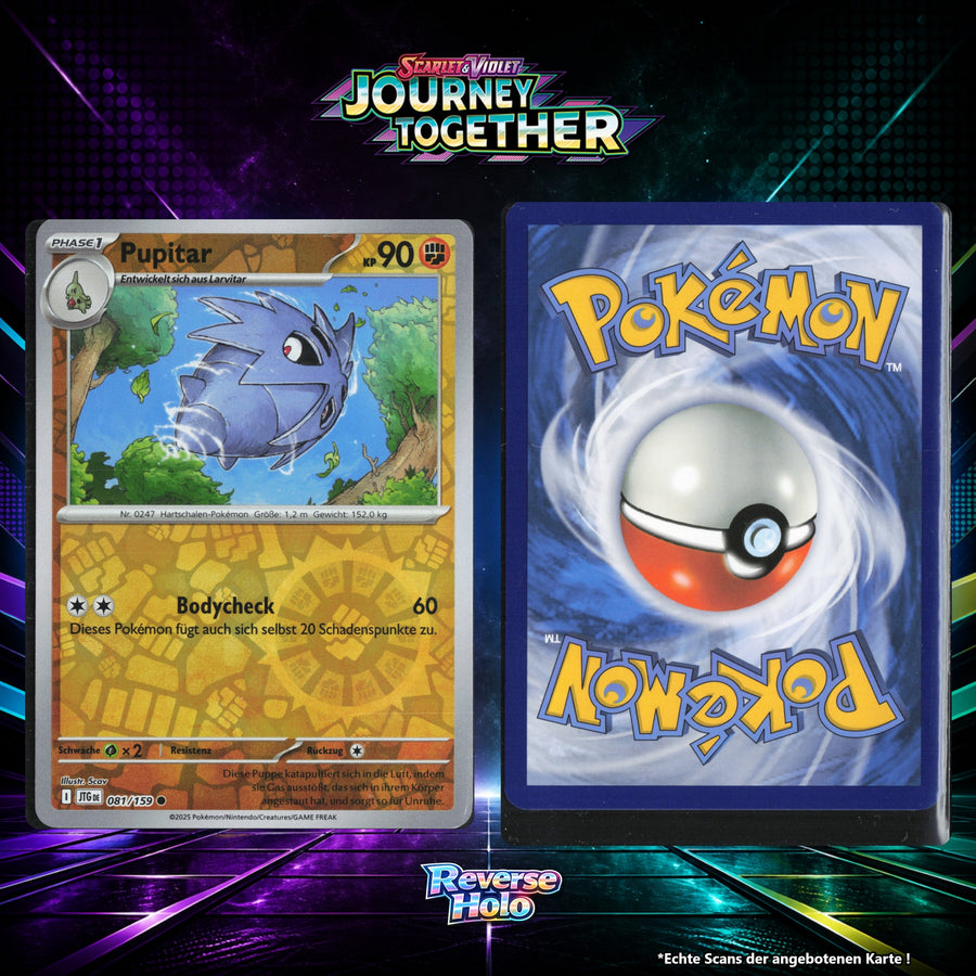 Pupitar Reverse Holo Energy-Pattern JTG 81/159