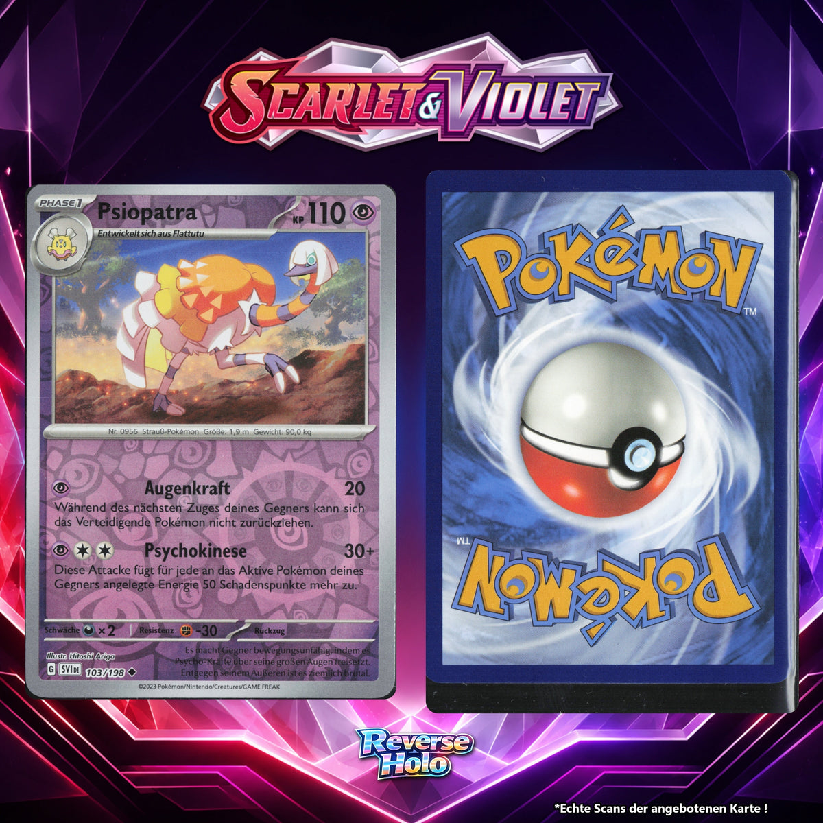 Psiopatra Reverse Holo Energy-Pattern SVI 103/198