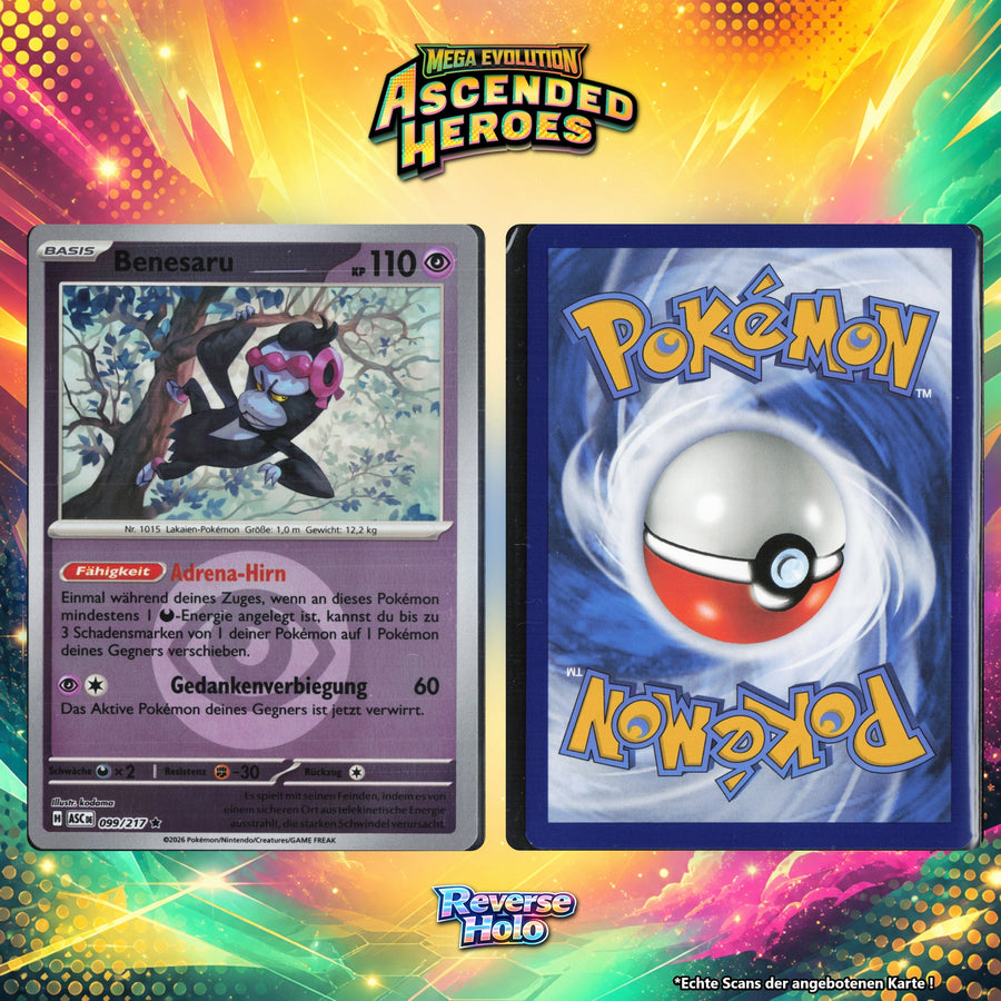 Benesaru Reverse Holo Energy-Pattern ASC 99/217