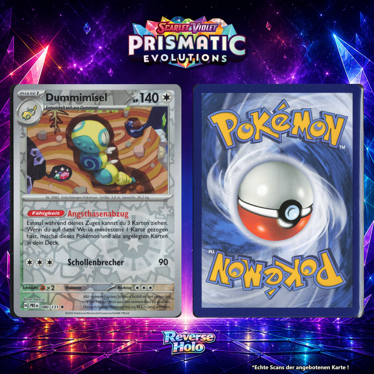 Dummimisel Reverse Holo Energy-Pattern PRE 80/131