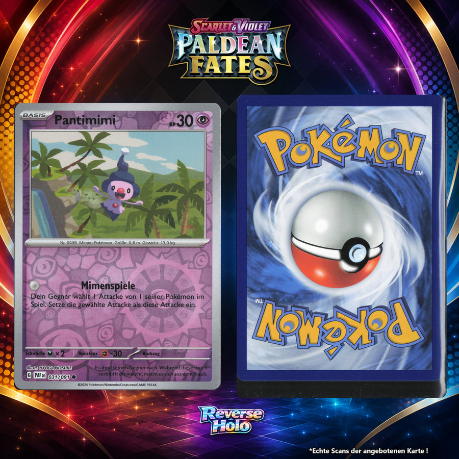 Pantimimi Reverse Holo Energy-Pattern PAF 31/91