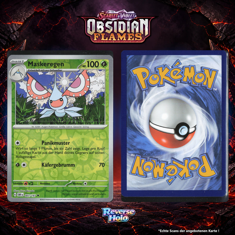 Maskeregen Reverse Holo Energy-Pattern OBF 7/197