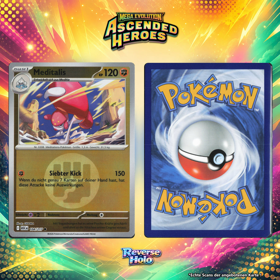 Meditalis Reverse Holo Energy-Pattern ASC 104/217