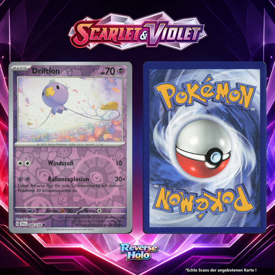 Driftlon Reverse Holo Energy-Pattern SVI 89/198