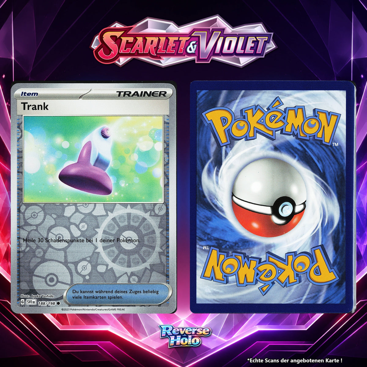 Trank Reverse Holo Energy-Pattern SVI 188/198