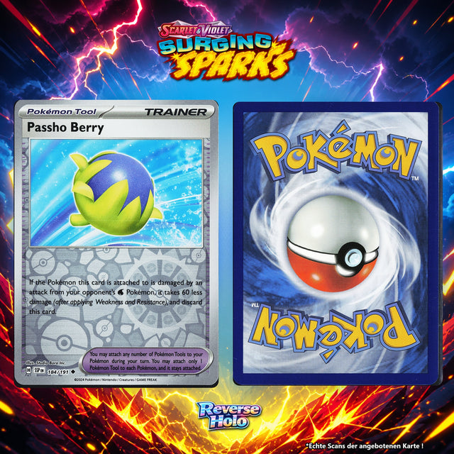 Foepasbeere Reverse Holo Energy-Pattern SSP 184/191