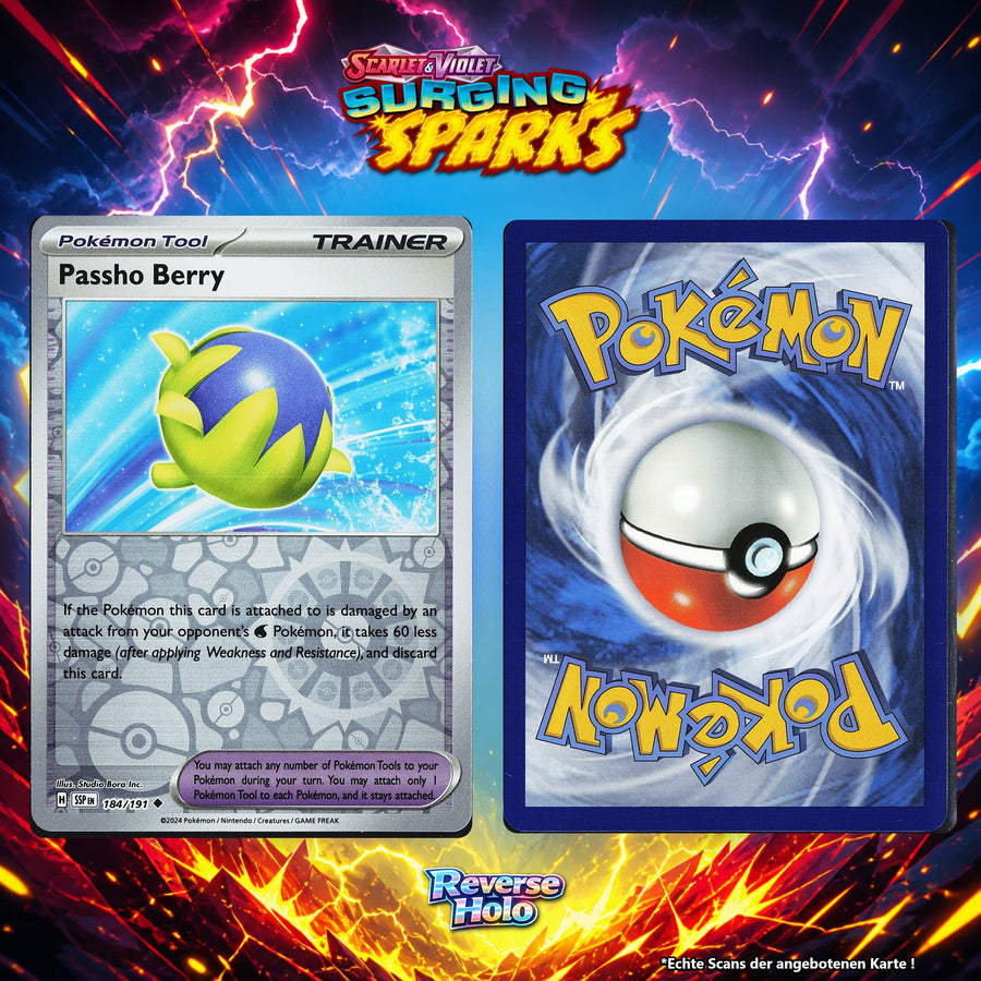 Foepasbeere Reverse Holo Energy-Pattern SSP 184/191