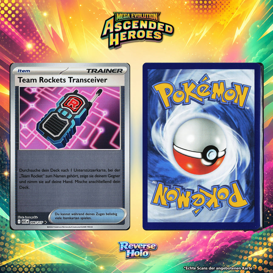 Team Rockets Transceiver Reverse Holo ASC 209/217