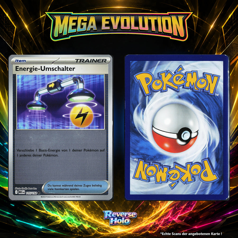Energie Umschalter Reverse Holo MEG 115/132