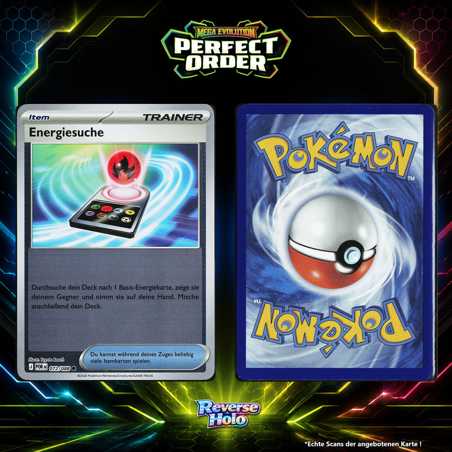 Energiesuche Reverse Holo POR 72/88