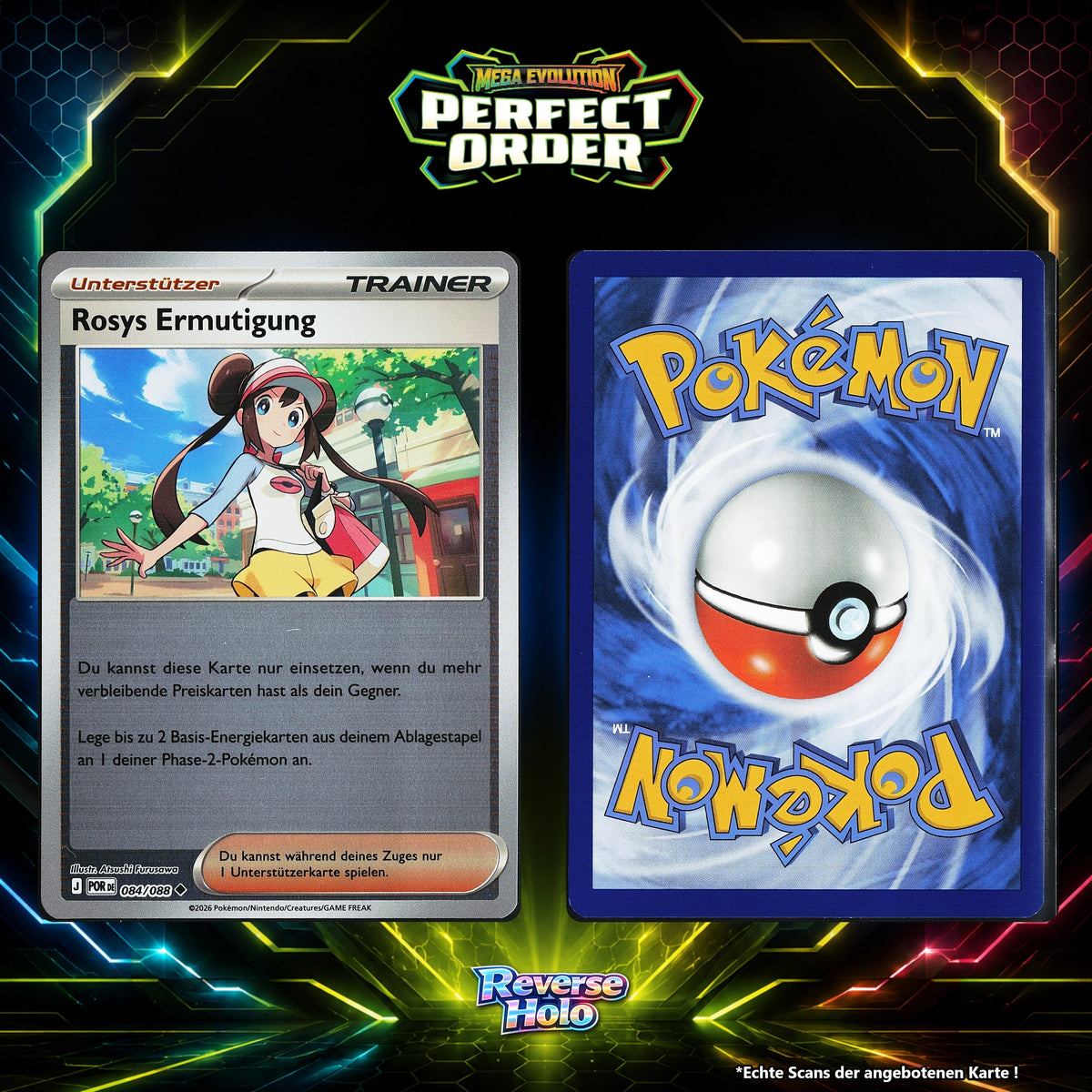 Rosys Ermutigung Reverse Holo POR 84/88