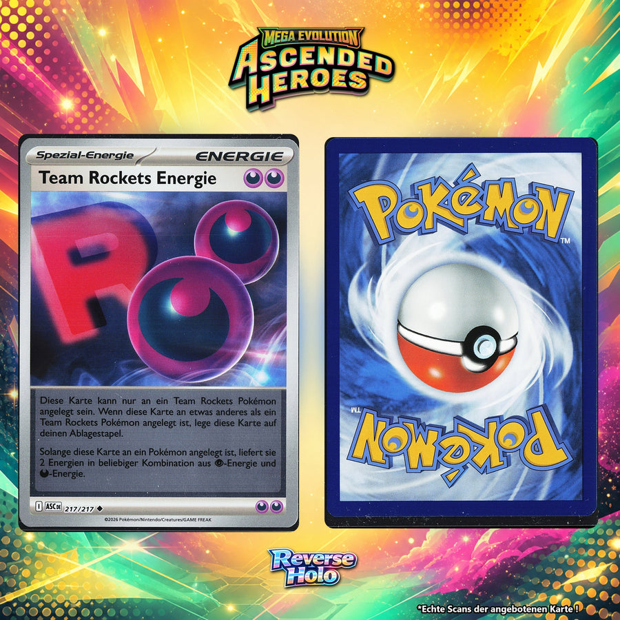 Team Rockets Energie Reverse Holo ASC 217/217