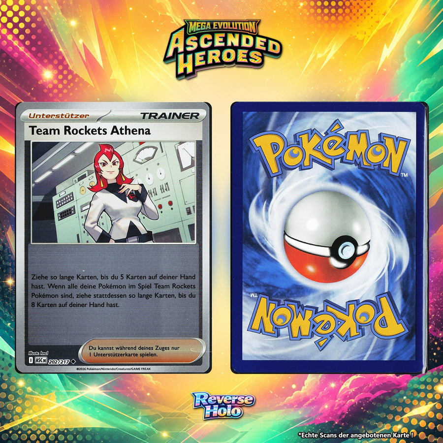 Team Rockets Athena Reverse Holo ASC 202/217