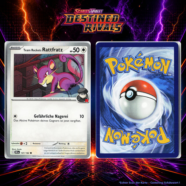Team Rockets Rattfratz front