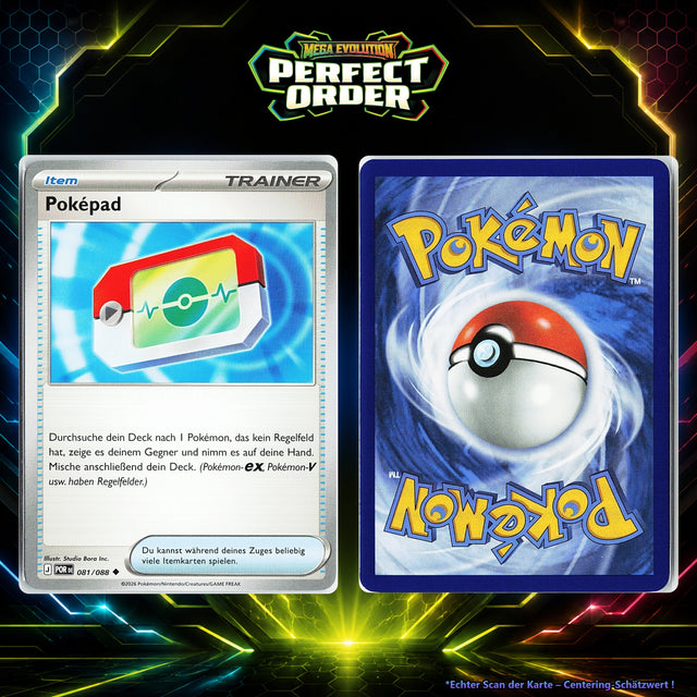 Poképad front