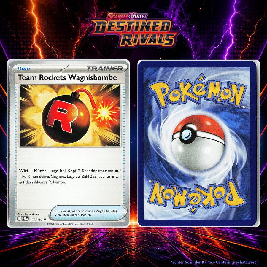 Team Rockets Wagnisbombe front