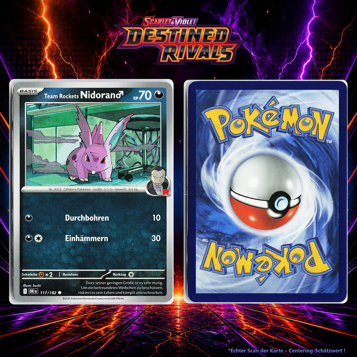 Team Rockets Nidoran♂ front
