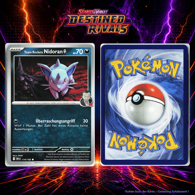Team Rockets Nidoran♀ front