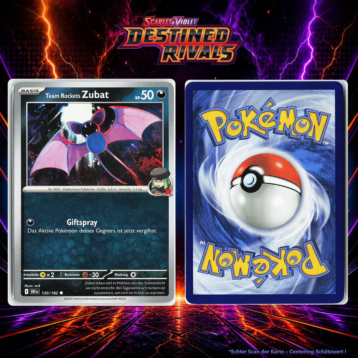 Team Rockets Zubat front