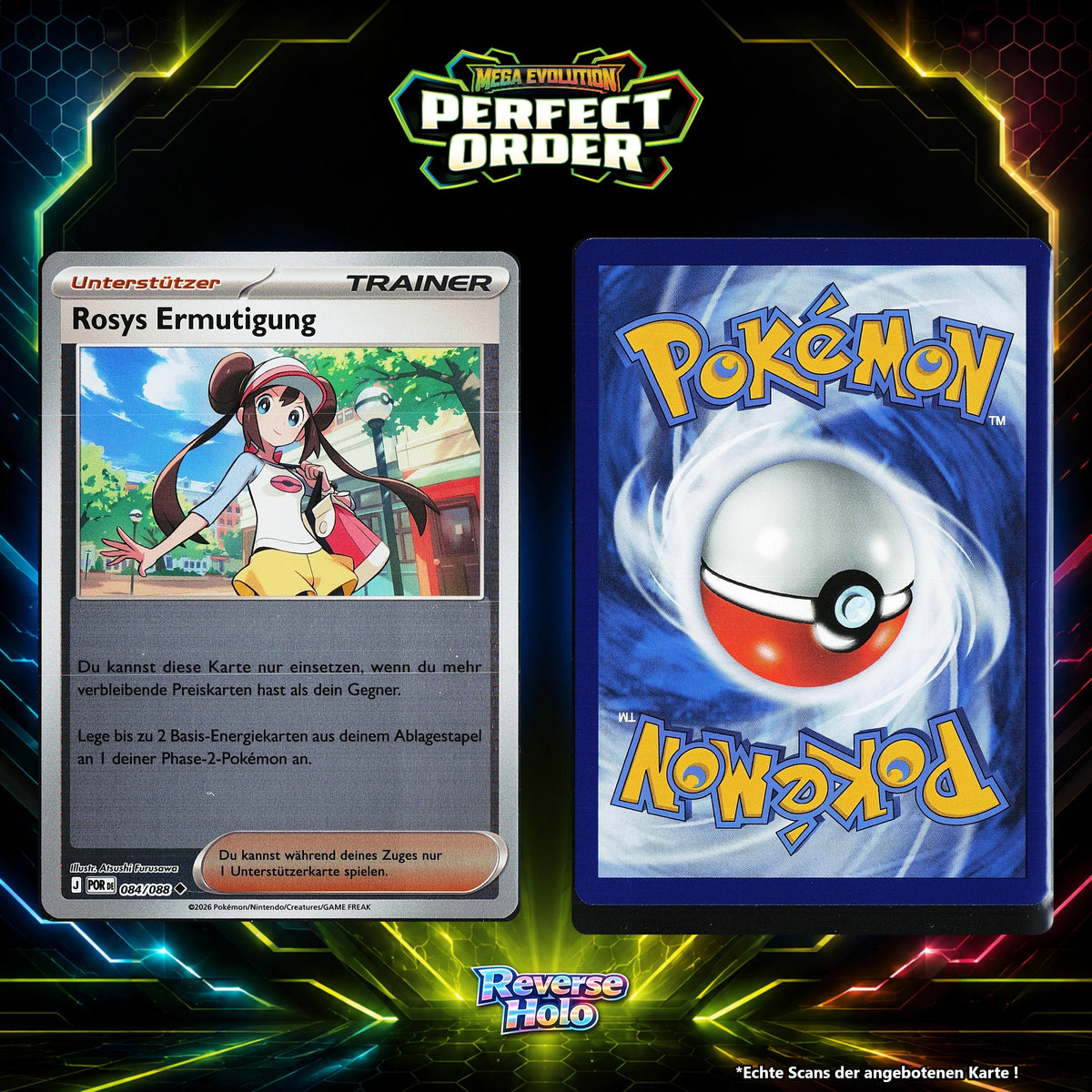 Rosys Ermutigung Reverse Holo POR 84/88