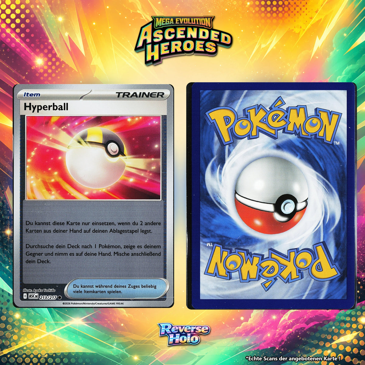 Hyperball Reverse Holo ASC 213/217
