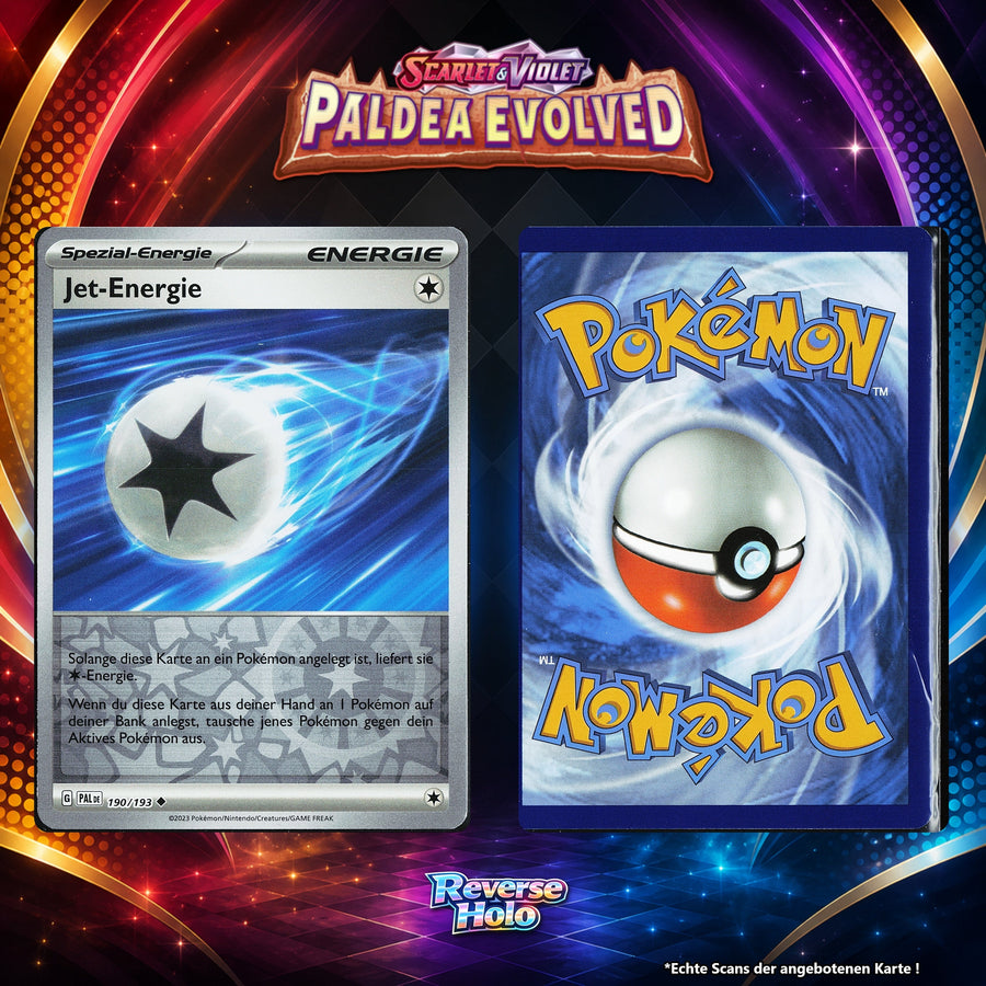 Jet Energie Reverse Holo PAL 190/193