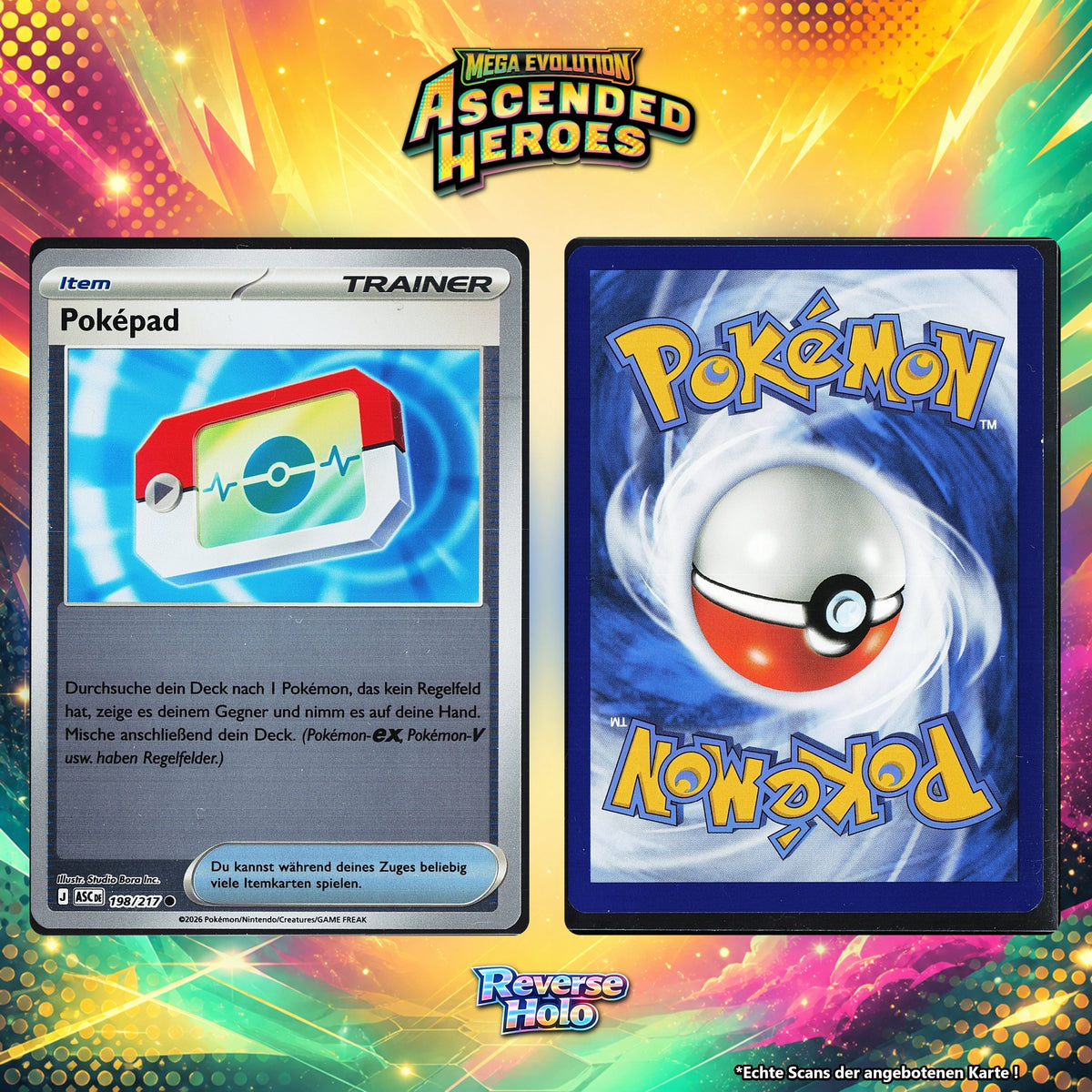 Poképad Reverse Holo ASC 198/217